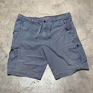 Burberry Brit Cargo Gray Flat Front Chinos Blue Size 38